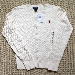 Polo by Ralph Lauren Shirts & Tops - Polo Ralph Lauren Cable Knit Cardigan Polo by Ralph Lauren Shirts & Tops - Polo Ralph Lauren Cable Knit Cardigan
